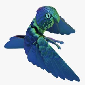3D printed parrot