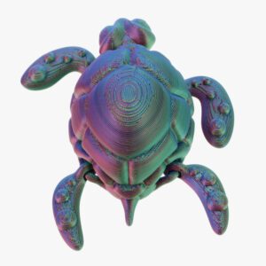 3D printed turtle